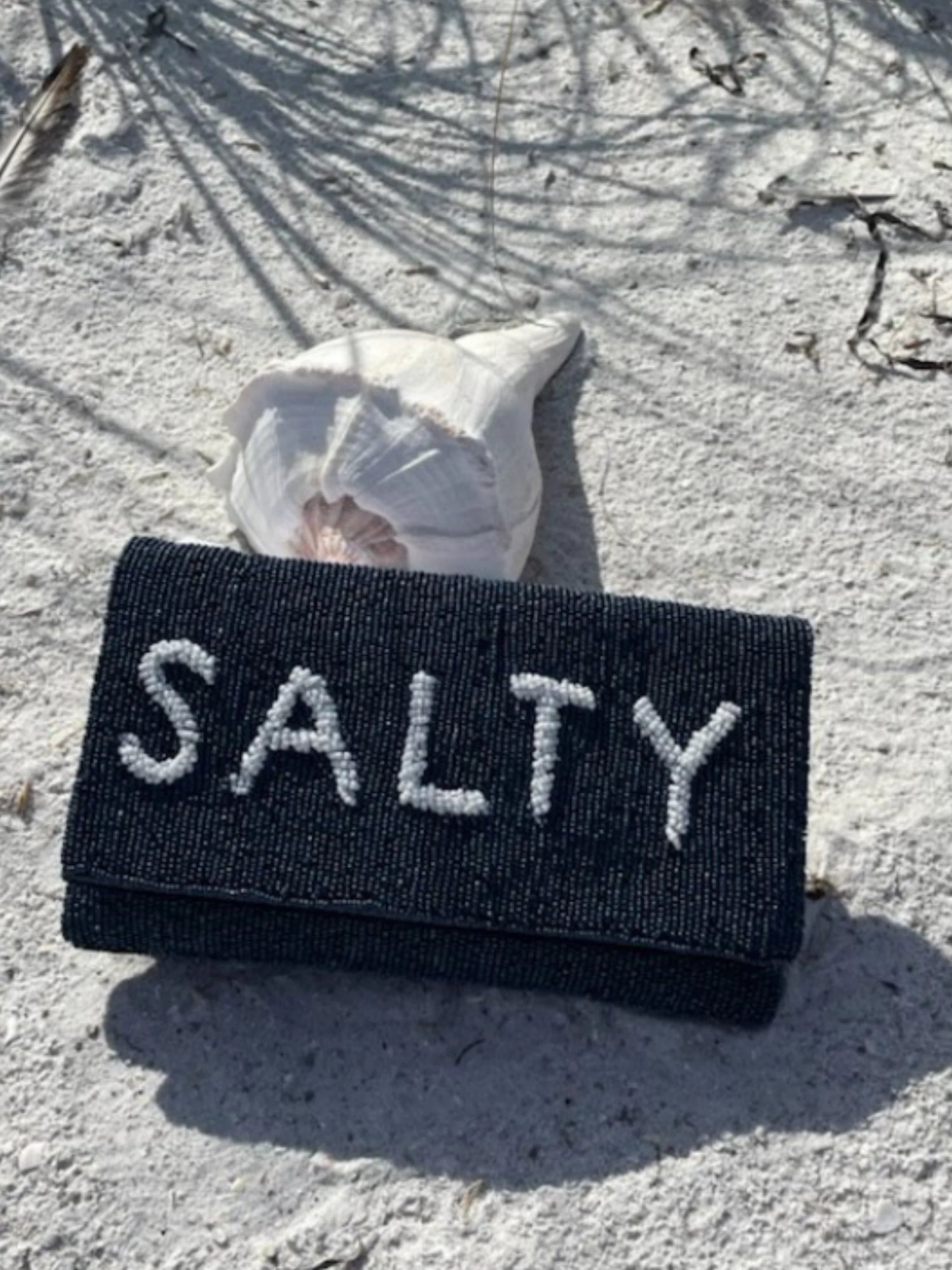 Salty Beaded Purse