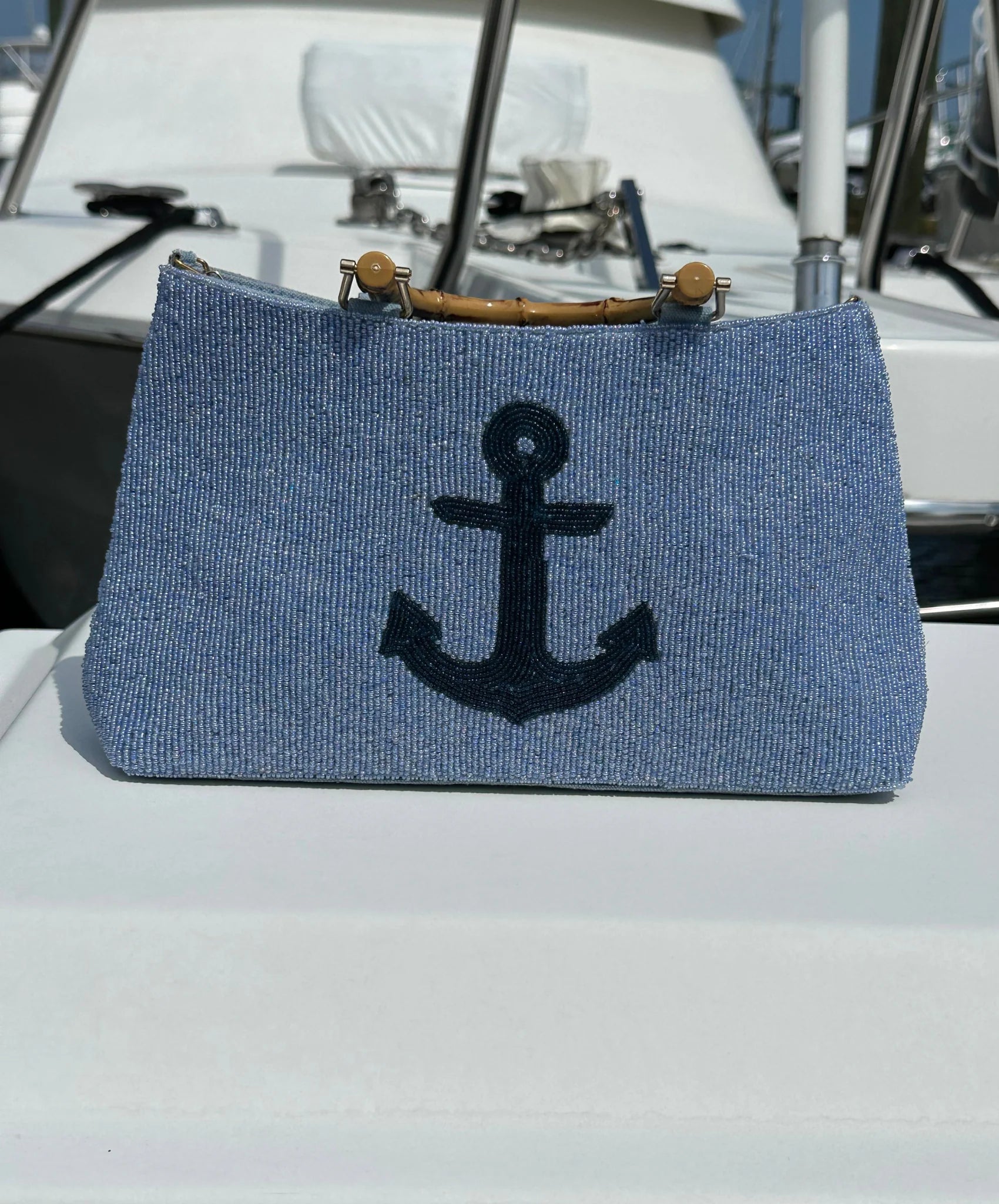 The Falmouth Tote Bag Anchor Design