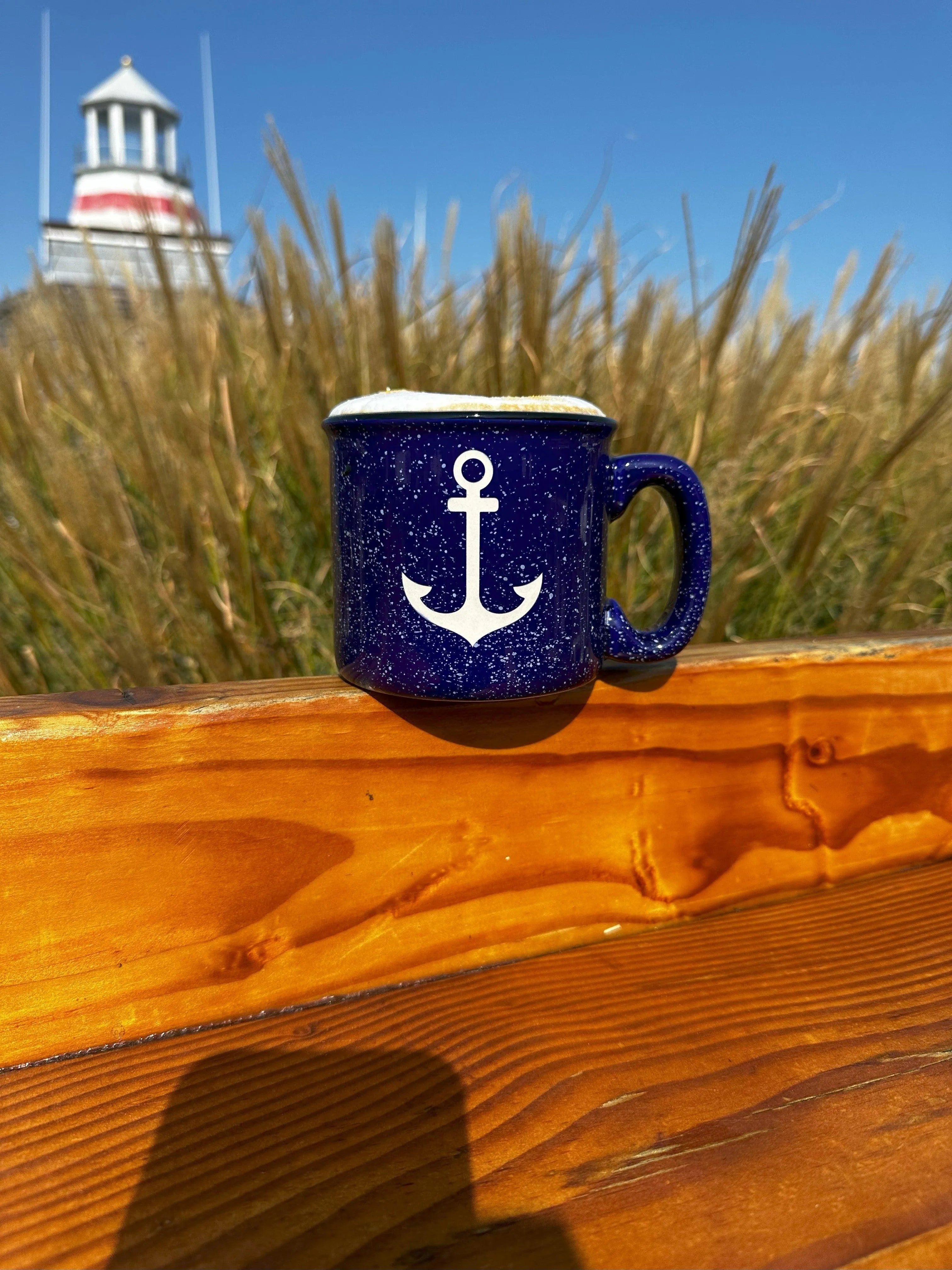 Anchor Design Campfire Mug -  15oz Ceramic Mug