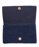 Coastal Beaded Elegance |  Navy Lobster Clutch