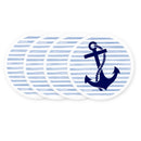 Stripes with Anchor Coasters