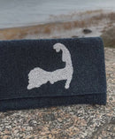 Cape Cod Navy Beaded Clutch